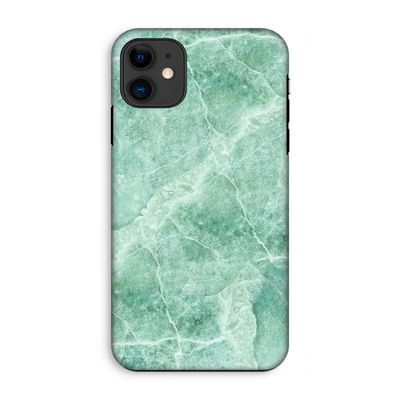 Groen marmer: iPhone 11 Tough Case