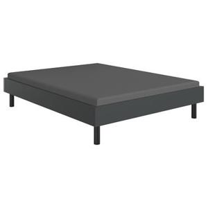 Bed Nova - grafietkleur - 160x200 cm - Leen Bakker