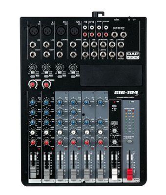 DAP-Audio GIG-104C 10 kanalen