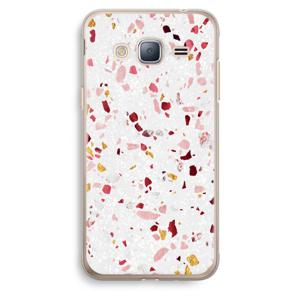 Terrazzo N°9: Samsung Galaxy J3 (2016) Transparant Hoesje