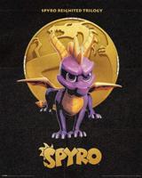 Poster Spyro - Golden Dragon 40x50cm