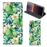 Sony Xperia L4 Smart Cover Orchidee Groen