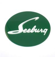 Seeburg Zijkant Embleem In Kabinet (Groen) Model V200