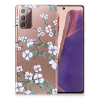 Samsung Note 20 Uniek | TPU Case | Blossom White