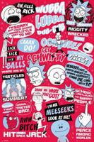 Poster Rick and Morty Quotes 61x91,5cm