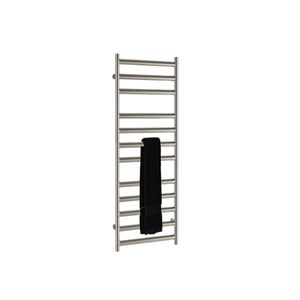 EH Design Radiator Athena Met Digitale Thermosstaat 50x80 cm Geborsteld RVS