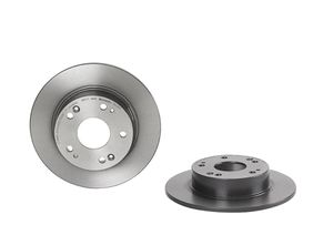 Remschijf COATED DISC LINE BREMBO, Remschijftype: Massief, u.a. für Honda, Acura