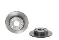 Remschijf COATED DISC LINE BREMBO, Remschijftype: Massief, u.a. für Honda, Acura