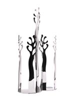 Alessi porte-serviettes Mediterraneo - Argent