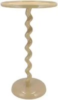 Daan Kromhout Design bijzettafel metaal sephora cozy 30x49cm sand Daan Kromhout Design bijzettafel metaal sephora cozy 30x49cm sand
