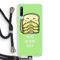 Avo Good Day: Huawei P Smart Pro Transparant Hoesje met koord