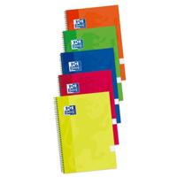 Schrift Oxford Write&Erase Multicolour Din A4 80 Lakens 21,5 x 31,5 cm 5 Onderdelen