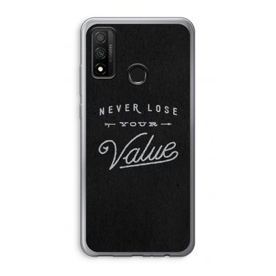 Never lose your value: Huawei P Smart (2020) Transparant Hoesje