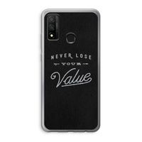 Never lose your value: Huawei P Smart (2020) Transparant Hoesje