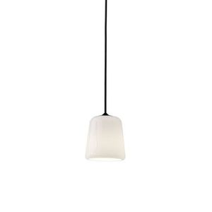 New Works Material Hanglamp - Wit glas