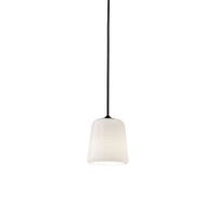 New Works Material Hanglamp - Wit glas