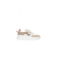 PS Poelman - Zand | Dames | Sneaker | Zand | 42 | regular | Kamst mode