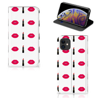 Apple iPhone 11 Hoesje met Magneet Lipstick Kiss