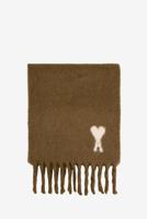 Ami Paris shawl Laine USF673.AW0004 noisette