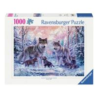 Ravensburger legpuzzel arctische wolven, 1000st.