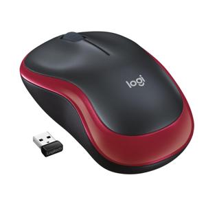 Logitech M185 muis rood