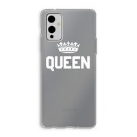 Queen zwart: OnePlus 9 Transparant Hoesje