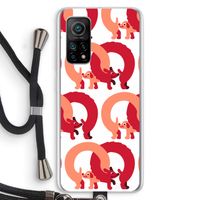 Dogs: Xiaomi Mi 10T 5G Transparant Hoesje met koord