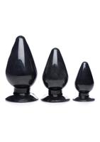 Triple Cones - Anal Plug Set - 3 piece - thumbnail