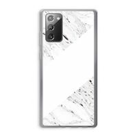 Biggest stripe: Samsung Galaxy Note 20 / Note 20 5G Transparant Hoesje