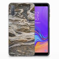 Samsung Galaxy A7 (2018) | TPU | Siliconen hoesje | Steen