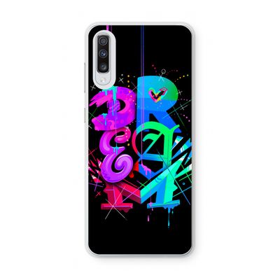 Dream: Samsung Galaxy A70 Transparant Hoesje