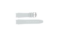 Horlogeband Jacques Lemans 1-1264H Leder Wit 18mm - thumbnail