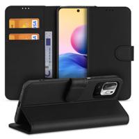 Book Case Xiaomi Poco M3 Pro | Redmi Note 10/10T 5G Zwart met Pasjeshouder Book Case Xiaomi Poco M3 Pro | Redmi Note 10/10T 5G Zwart met Pasjeshouder