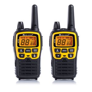 Midland XT70 Adventure twee-weg radio 93 kanalen 433.075 - 446.09375 MHz Zwart, Geel