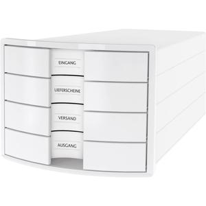 HAN IMPULS 2.0 1012-12 Ladebox Wit DIN A4, DIN C4 Aantal lades: 4