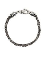 Emanuele Bicocchi bracelet à effet de crochet - Argent