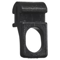 Leen Bakker - Runners Gordijnrail - 50 Stuks - Kunststof - Zwart - 1x1x2 Cm