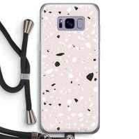 Terrazzo N°20: Samsung Galaxy S8 Transparant Hoesje met koord