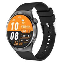 QX10 1,43 AMOLED Display Bluetooth Bellen Gezondheidsmonitoring Smart Watch - Zwart