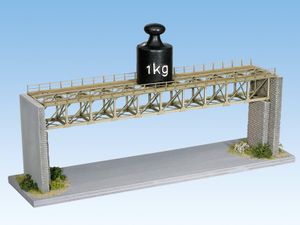 NOCH 67027 H0 Visbuikbrug 1 spoor Universeel (l x b x h) 360 x 75 x 128 mm