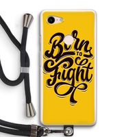 Born to Fight: Pixel 3 Transparant Hoesje met koord