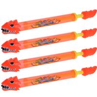 Speelgoed waterspuit draak - 5x - 51 cm - waterpistool - buitenspeelgoed spuit