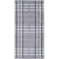 Cawö Cawö Noblesse Check Handdoek 50x100 nordic blue