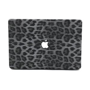 Lunso MacBook Air 13 inch (2010-2017) cover hoes - case - Leopard Pattern White