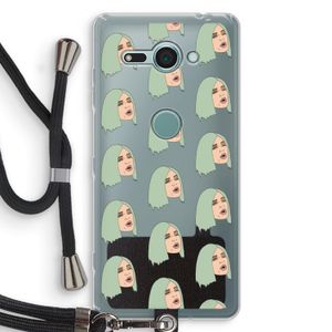 King Kylie: Sony Xperia XZ2 Compact Transparant Hoesje met koord