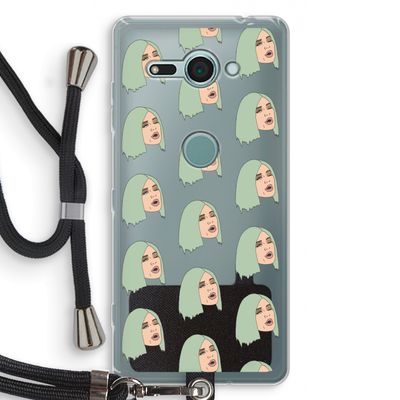 King Kylie: Sony Xperia XZ2 Compact Transparant Hoesje met koord