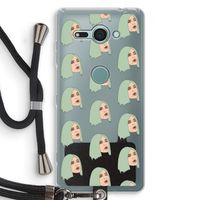 King Kylie: Sony Xperia XZ2 Compact Transparant Hoesje met koord