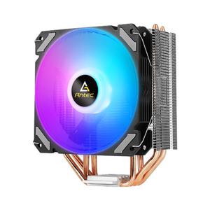 Antec A400i Chipset Luchtkoeler 12 cm Zwart, Koper, Zilver 1 stuk(s)