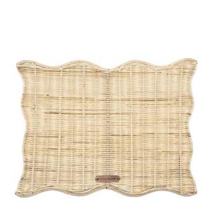 Riviera Maison Placemat Naturel - Benoa - rotan (LxBxH) 45x35x1