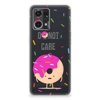 OPPO Reno7 4G Siliconen Case Donut Roze